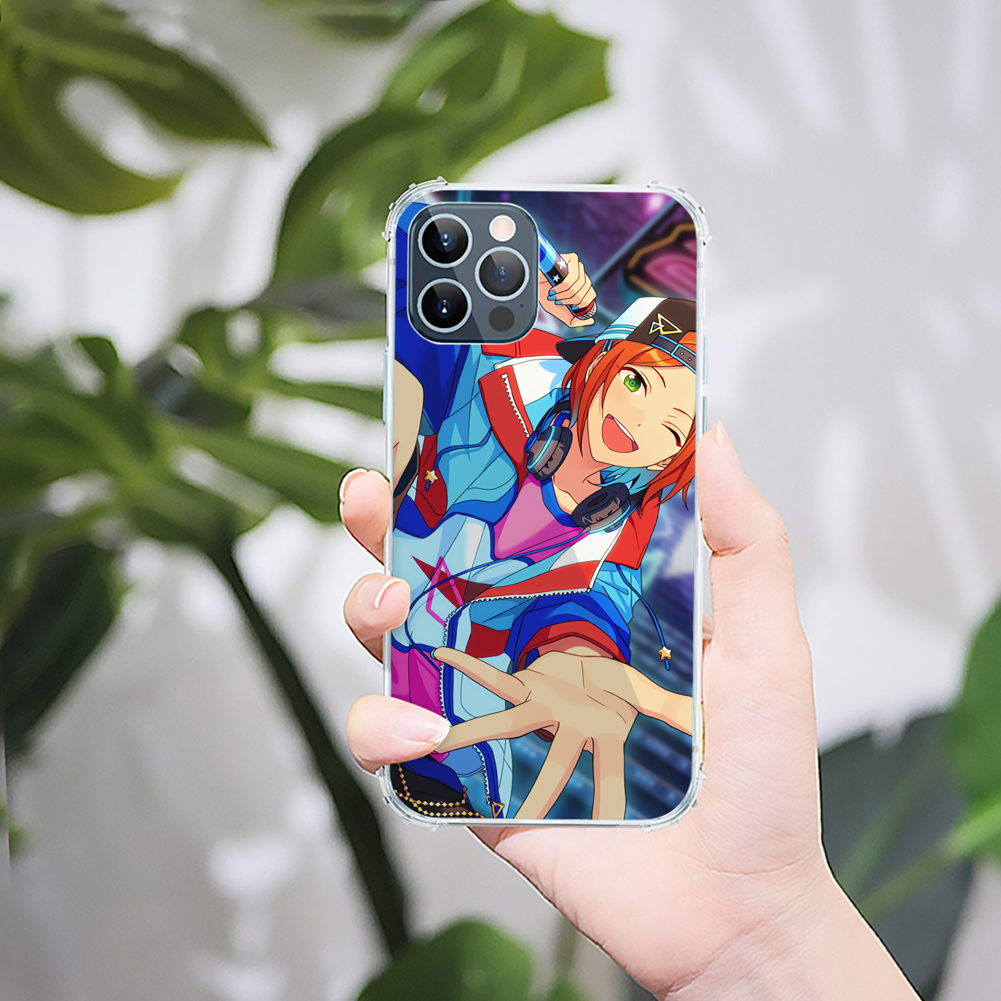 （画像用） あんさんぶるスターズ! Ensemble Stars 【iPhone 12シリーズ対応】透明スマホケース（クリアソフトケース）